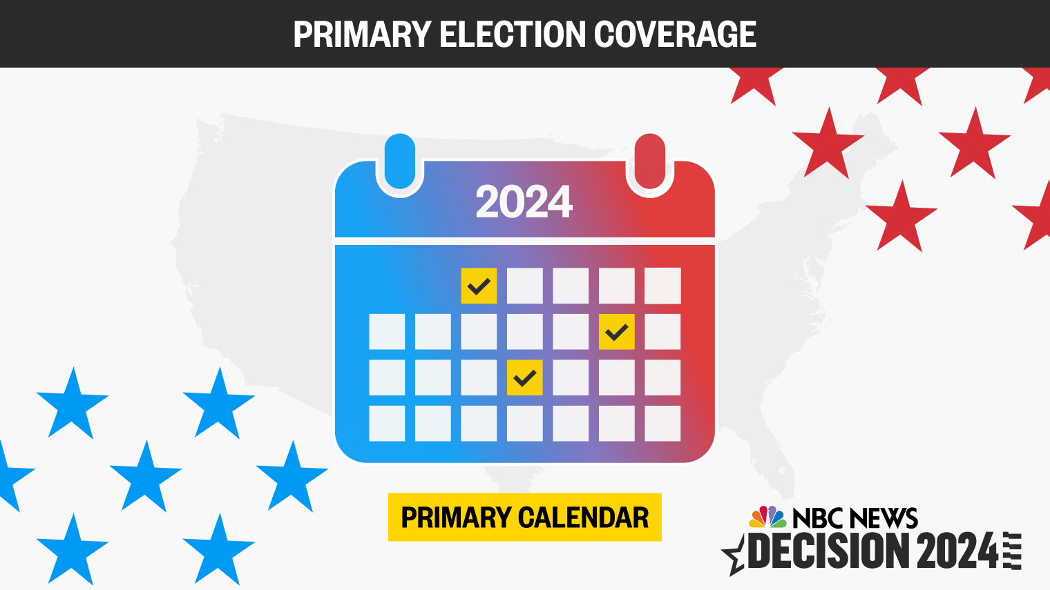 2024 Presidential Election Calendar Primary, Caucus & Event Dates